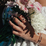 Iris Ring - Sterling Silver & Pink Tourmaline