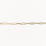 Bracelet chaîne Eclipse en plaqué or