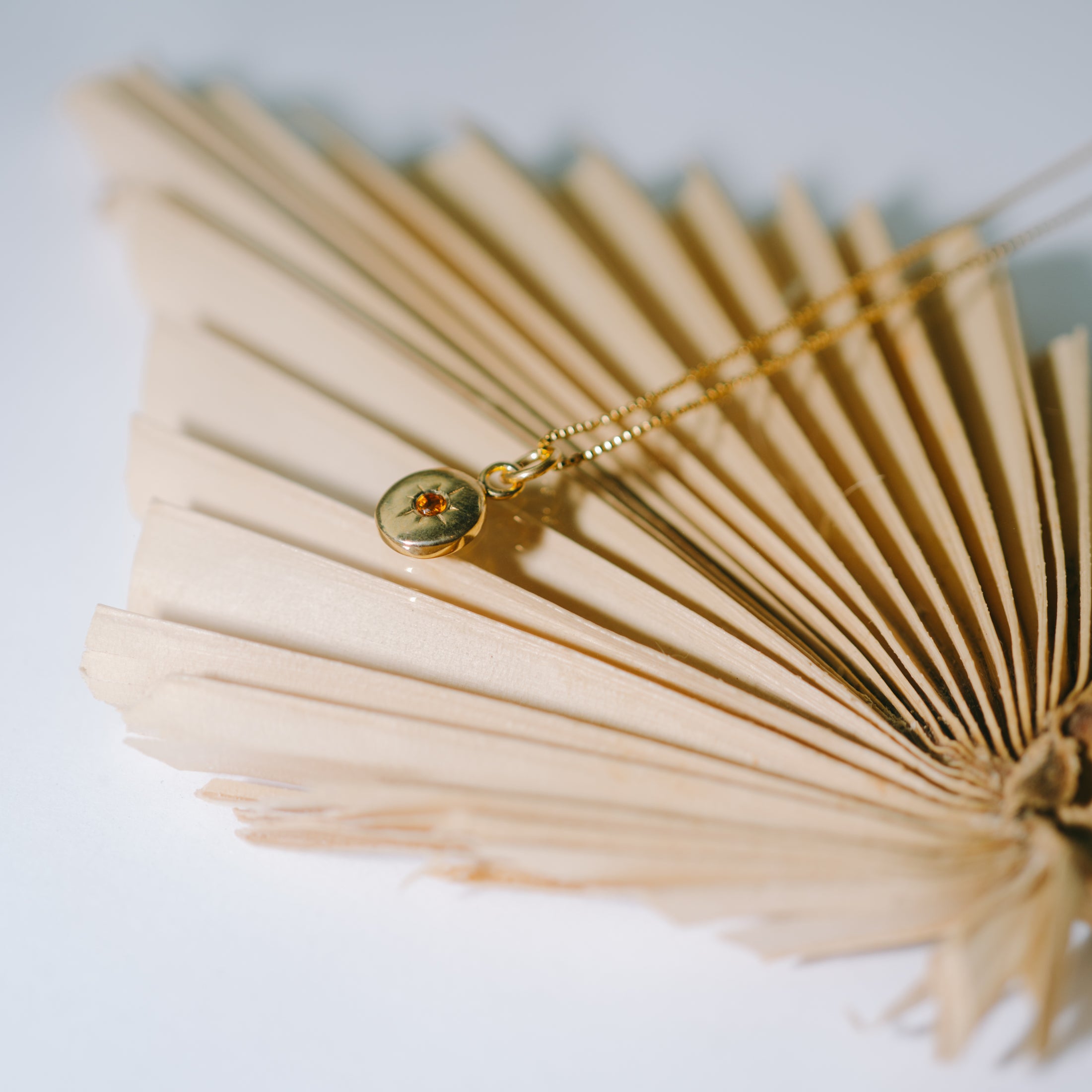 Gold Plate Solstice Necklace