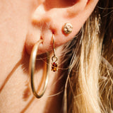 10k Gold Sunlight Earrings Citrine
