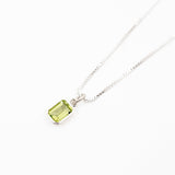 Ophelia Sterling Silver Necklace - Peridot