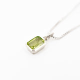 Ophelia Sterling Silver Necklace - Peridot