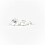 Orbit Textured Studs - Sterling Silver