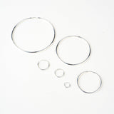 Sleeper Hoops - Sterling Silver
