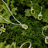 Ophelia Sterling Silver Necklace - Peridot