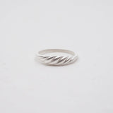 Meridian Signet Ring in Sterling Silver
