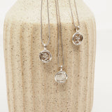 Twelves Houses Set of 3 - Sterling Silver