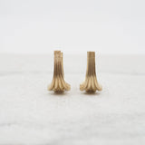 Meridian Huggie Hoops in Solid Gold