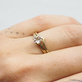 10k Gold Halo Ring