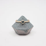 10K Gold Montana Sapphire Gemstone Ring