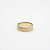 Half Round Band Comfort Fit - 10k Gold