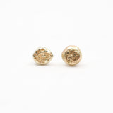 10k Gold Nugget Studs