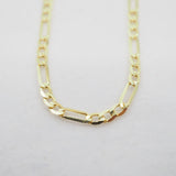 10k Gold Figaro Chain Necklace
