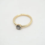 diamond ring on white background