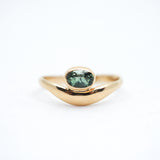 Tourmaline Selkie Ring - 10k Gold