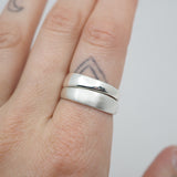 Cove Ring- Sterling Silver