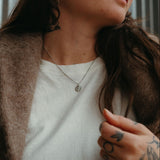 Moyeha Charm Necklace - Sterling Silver