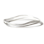 sterling silver bracelet handmade in tofino bc