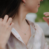 Ophelia Sterling Silver Necklace - Peridot