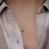Ophelia Sterling Silver Necklace - Peridot