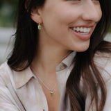 Ophelia Sterling Silver Necklace - Peridot