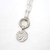 Moyeha Charm Pendant Necklace - Sterling Silver
