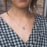 Moyeha Charm Pendant Necklace - Gold Plated