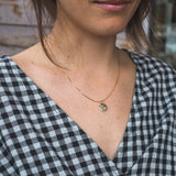 Moyeha Charm Pendant Necklace - Gold Plated