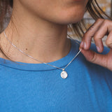 Moyeha Charm Necklace - Sterling Silver