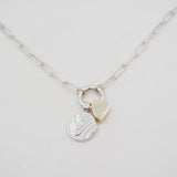 Moyeha Charm Pendant Necklace - Sterling Silver