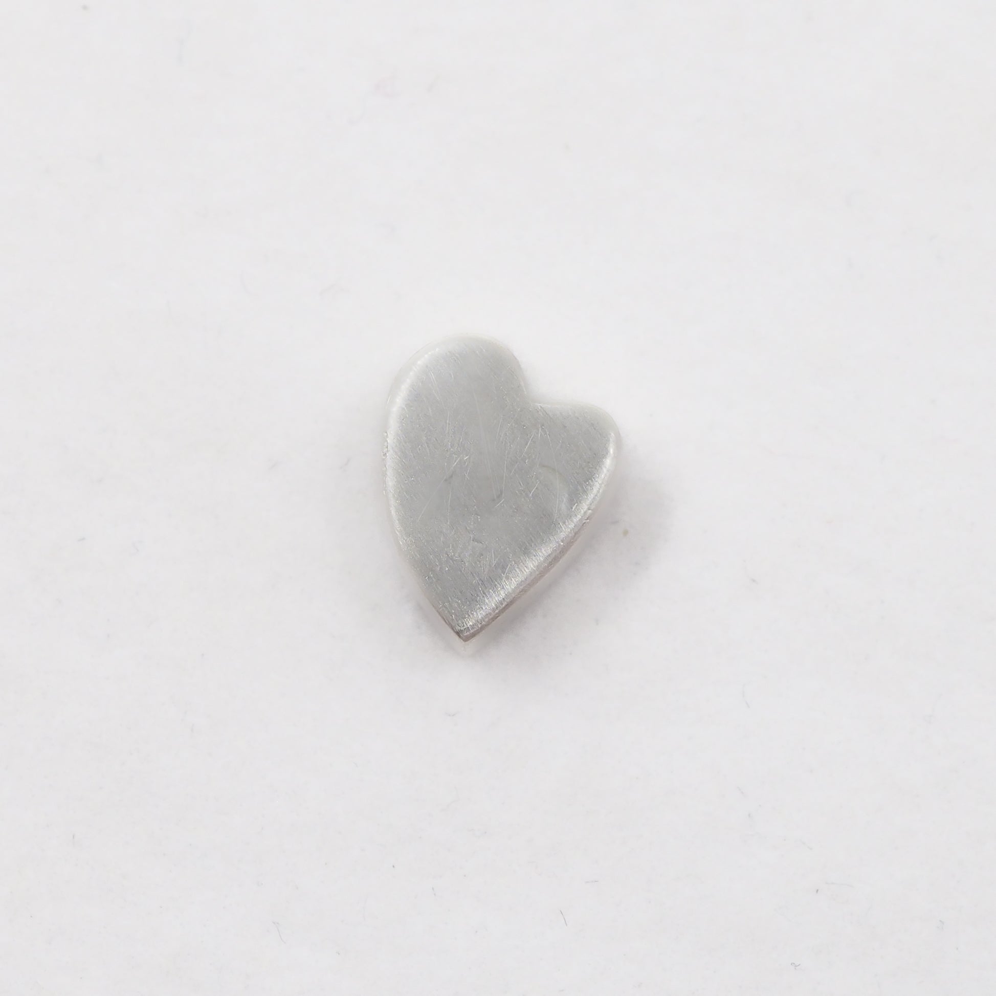 Heart Charm Pendant Necklace - Sterling Silver