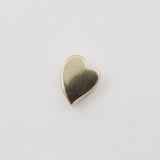 Heart Charm Pendant Necklace - Gold Plated