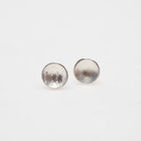 Orbit Textured Studs - Sterling Silver