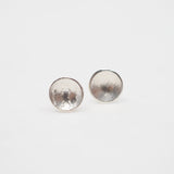 Orbit Textured Studs - Sterling Silver
