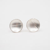 Orbit Textured Studs - Sterling Silver