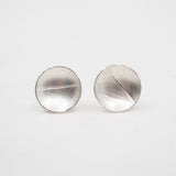 Orbit Textured Studs - Sterling Silver