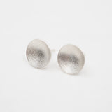 Orbit Textured Studs - Sterling Silver