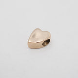 Collier pendentif breloque cœur - Plaqué or