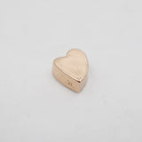 Collier pendentif breloque cœur - Plaqué or