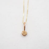 10k Gold Nugget Necklace