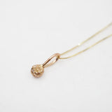 10k Gold Nugget Necklace