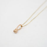 10k Gold Nugget Necklace