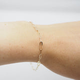 10k Gold Eclipse Bracelet