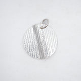 Orbit Wave Pendant - Sterling Silver