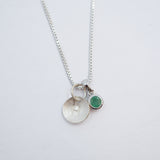 Pendentif en cristal pierre de naissance