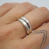 Sterling Silver Moyeha Ring