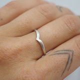 Sterling Silver Halo Ring