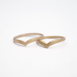 Bague auréole en or 10 carats