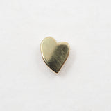 Heart Charm Pendant - Gold Plated