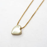 Heart Charm Necklace - Gold Plated